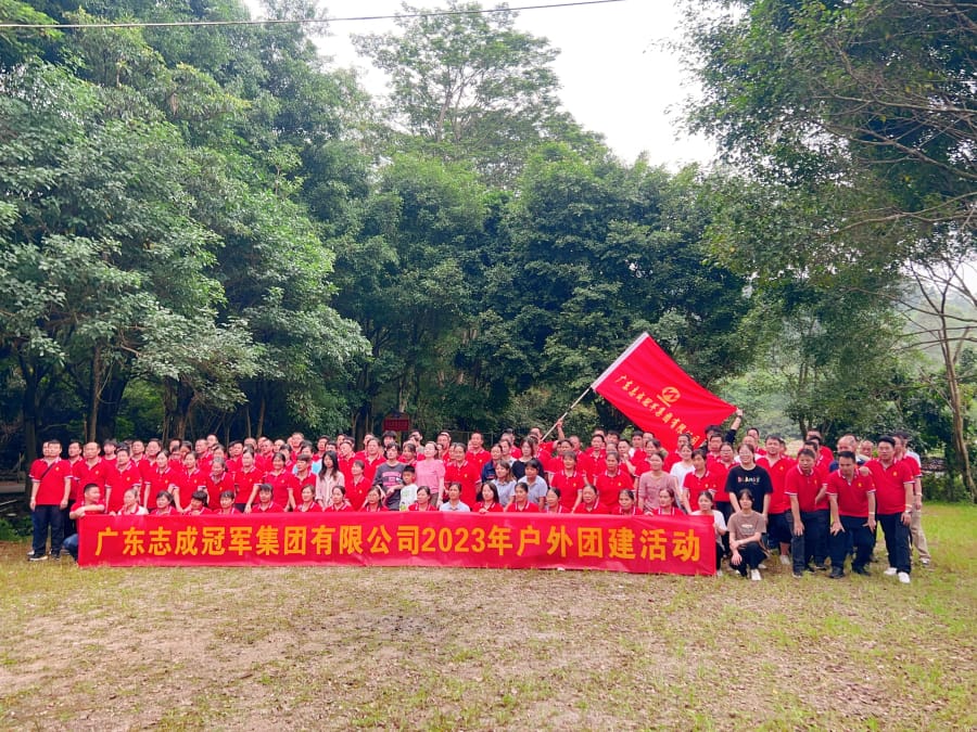 盛夏前夕志成冠军集团在幸福港生态园的火热户外拓展之旅